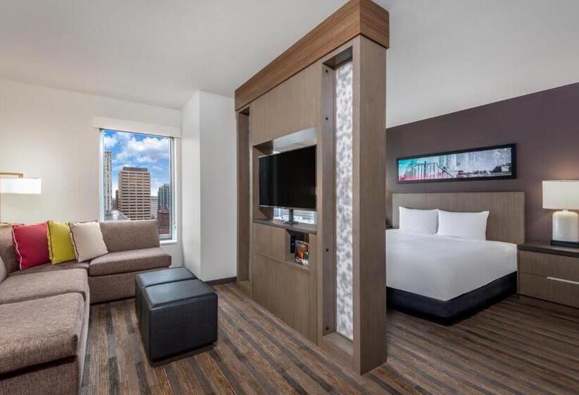 스탠다드 스튜디오 킹침대, Hyatt House Denver/downtown