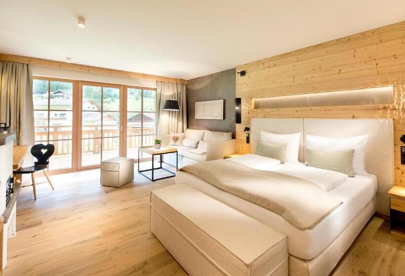 Полулюкс Вид на Горы, Living & Spa Vitalhotel Edelweiss