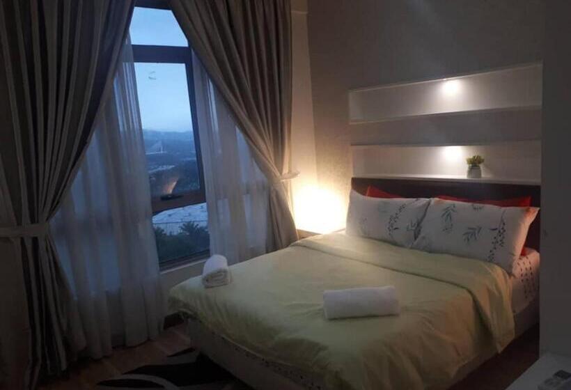 آپارتمان 1 خوابه با بالکن, Shaftsbury Residence Cyberjaya With Free Parking & Netflix