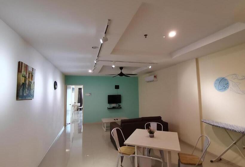 سوییت خانوادگی, Marina Island Lumut Homestay By Goopro