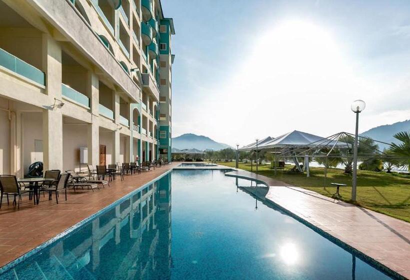 1 Bedroom Apartment Lake View, Marina Island Lumut Homestay By Goopro