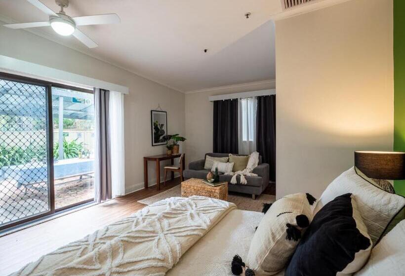 스탠다드 룸 가든 전망, Bendigo Backpackers