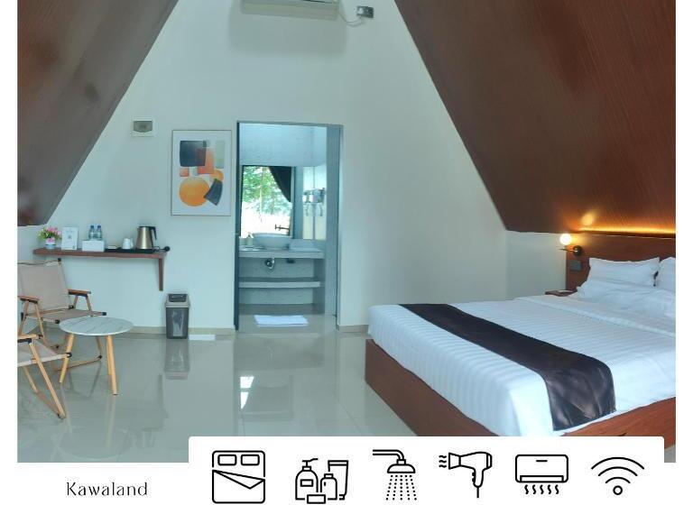 스탠다드 룸 킹사이즈 침대, Kawaland Glamping Resort