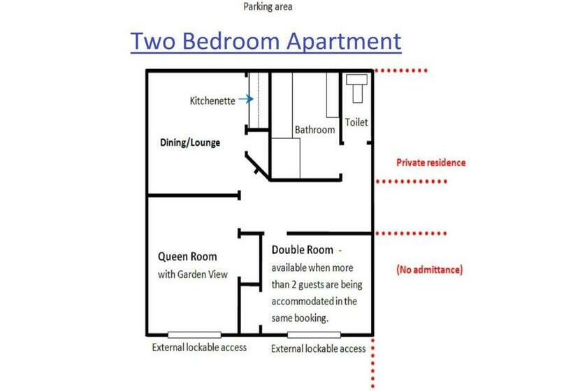 Апартаменты 2 Спальни, Silverdale Garden Stay