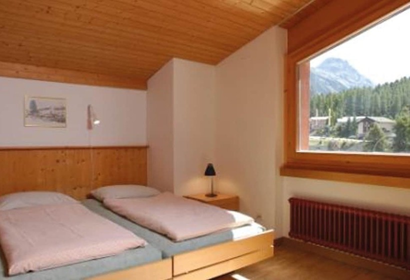 Номер Стандарт Совместная Ванная, Pontresina Youth Hostel