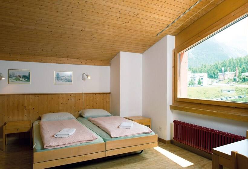 Номер Стандарт Совместная Ванная, Pontresina Youth Hostel