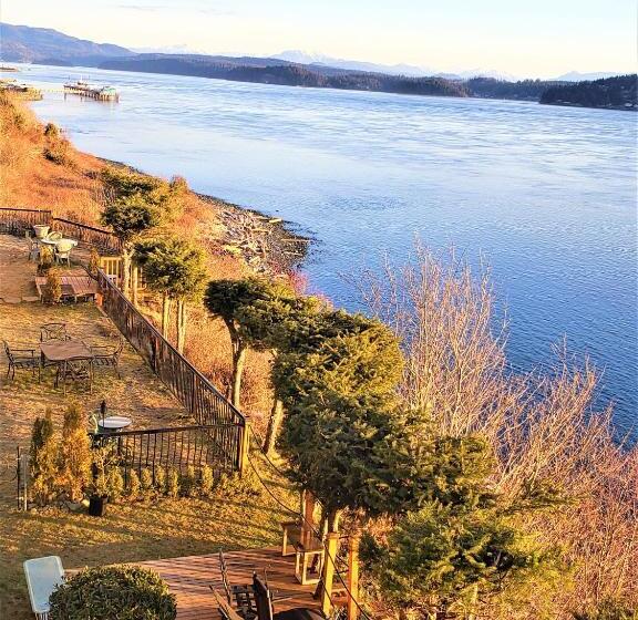 חדר סטנדרט נוף לים עם מרפסת, Above Tide Motel