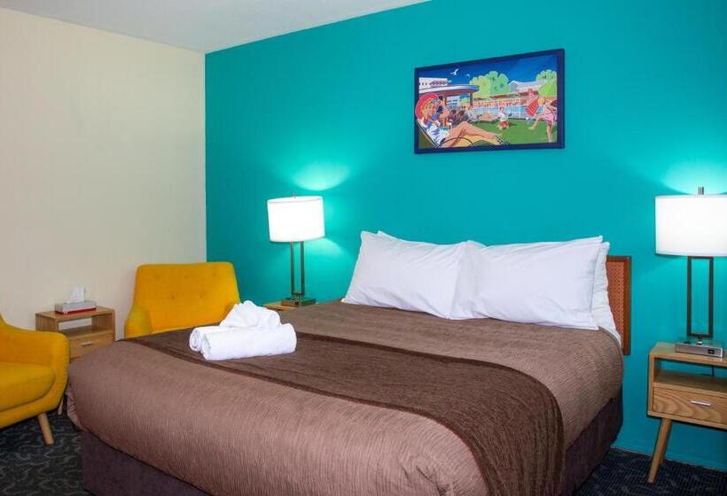 クイーンベッドのデラックスルーム, Bowmont Motel