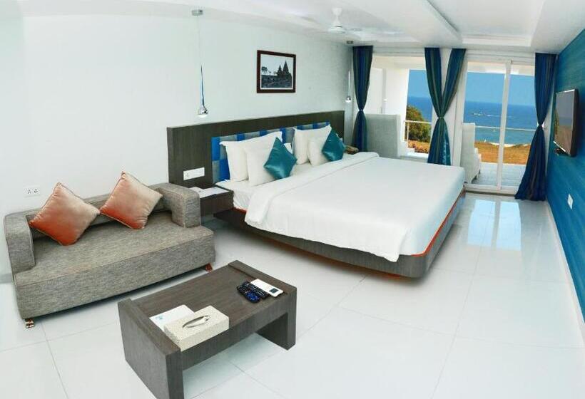 스탠다드 발코니 룸 바다 전망, Grande Bay Resort And Spa Mamallapuram