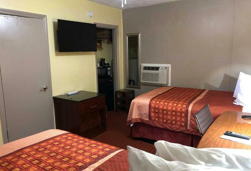 ２ダブルベッドのスタンダードルーム, Ellijay Inn   Downtown Ellijay
