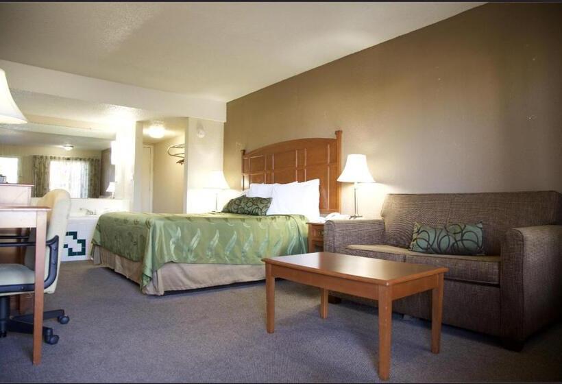 带大床的套房, Travelers Inn Elizabethton