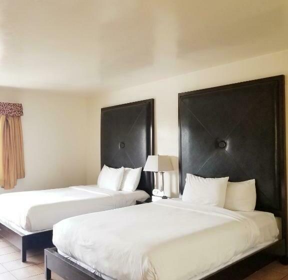 חדר סטנדרט שתי מיטות זוגיות, Casa Bella Inn Downtown La