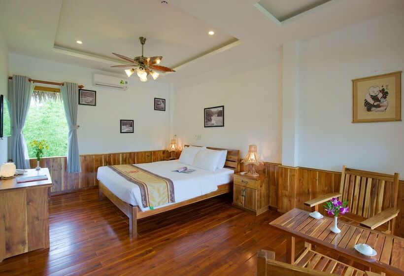 اتاق لوکس با چشم‌انداز باغ, Phu Quoc Dragon Resort & Spa