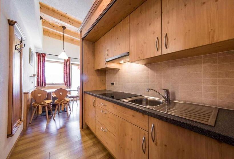 침실 1개 아파트, Garni Hotel Residence Diamant