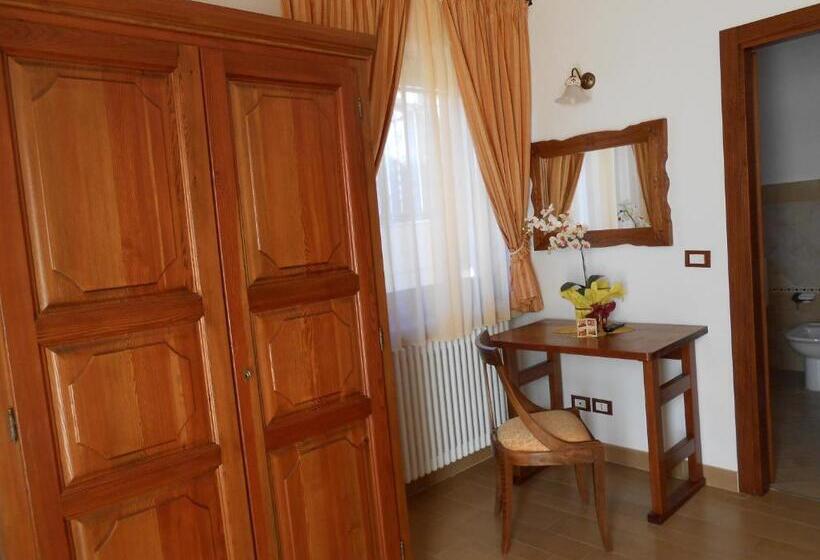 غرفة قياسية مزوَّدة بشُرفة, Affittacamere Les Noyers