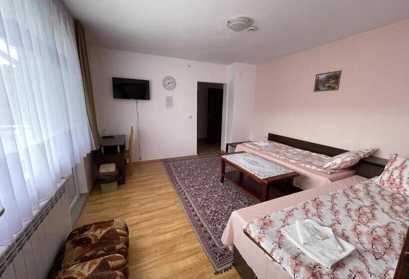 Апартаменты 1 Спальня с Балконом, Family Hotel Panorama