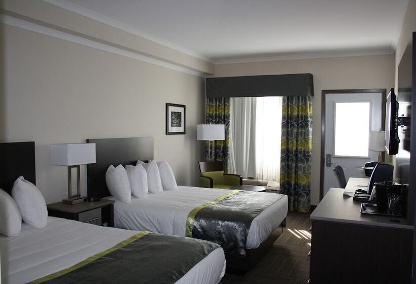 Номер Стандарт 2 Двуспальные Кровати, Crossroads Inn & Suites