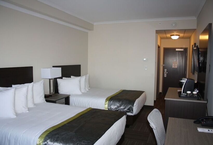 Номер Стандарт 2 Двуспальные Кровати, Crossroads Inn & Suites
