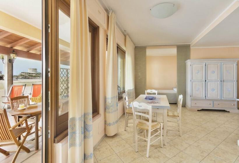海の見えるスタンダードスタジオ, Residence With Private Beach In Bosa Marina Just 100 Meters From The Sea