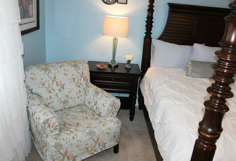 キングサイズベッドのデラックスルーム, Huffman House Bed & Breakfast