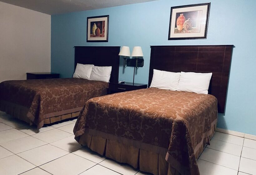 غرفه قياسيه سريرين مزدوجين, Travelers Inn Clearwater