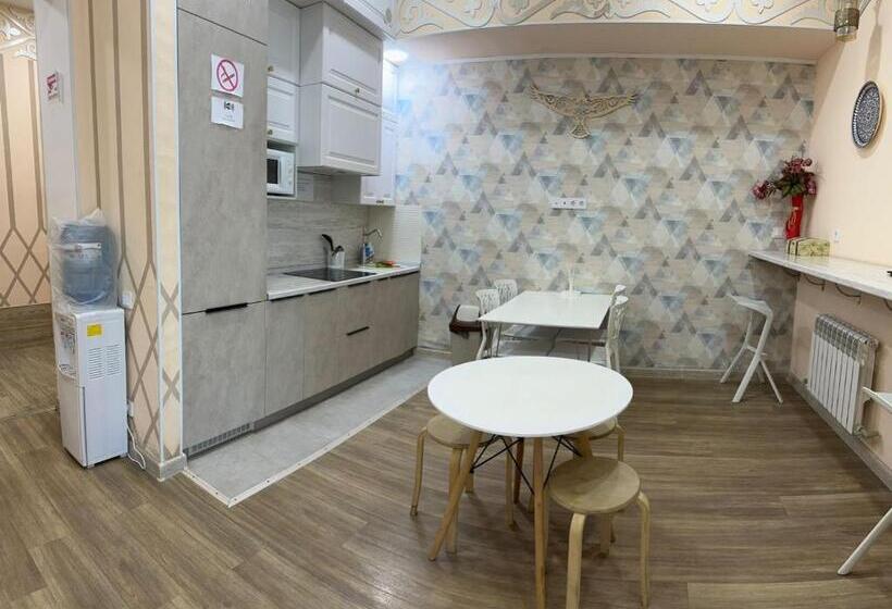 اتاق کلاسیک چهارنفره, хостел Dombyra