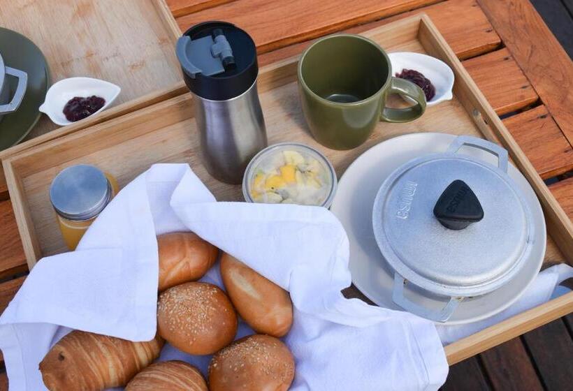 디럭스 스위트 킹 침대, Santuario Glamping