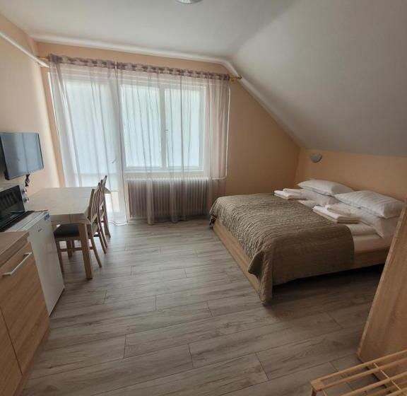 اتاق استاندارد با چشم‌انداز باغ, Azta Central Apartments
