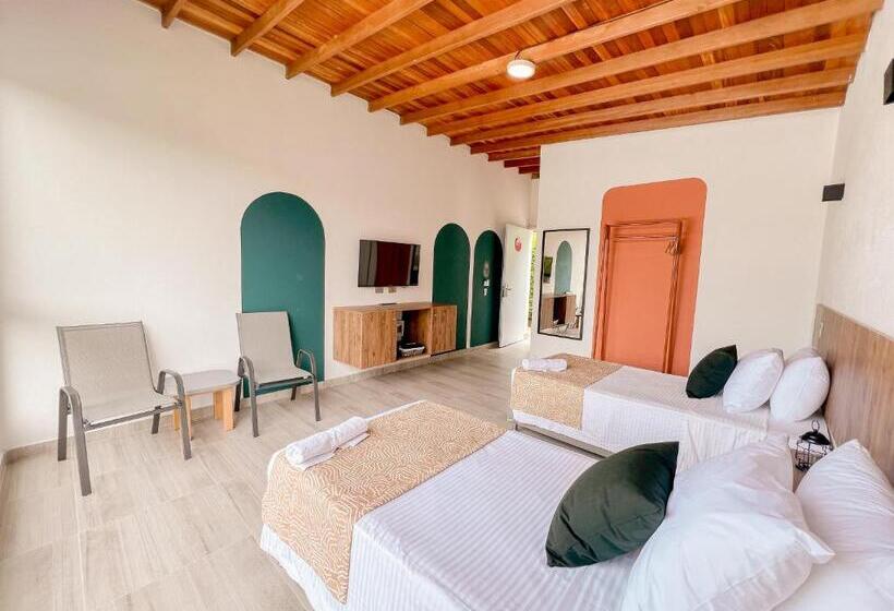 스탠다드 룸, Viajero Guatapé Hostel & Lake Club