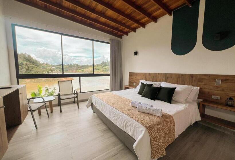 스탠다드 트리플 룸, Viajero Guatapé Hostel & Lake Club