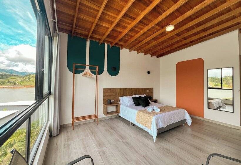 스탠다드 룸, Viajero Guatapé Hostel & Lake Club