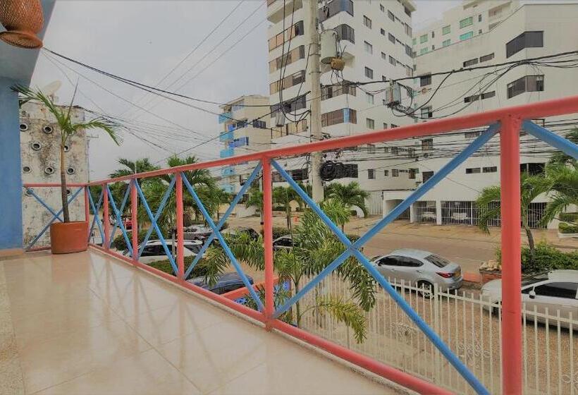 سوئیت با بالکن, Cartagena Típica Boutique House
