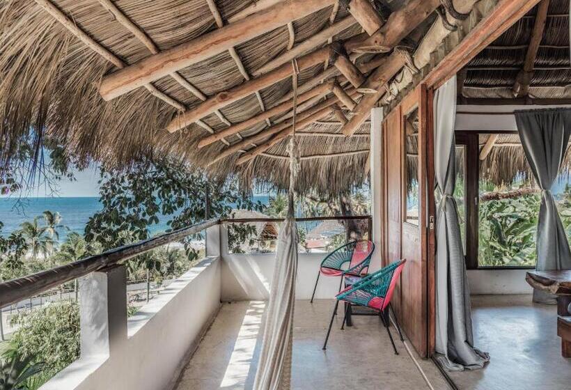Pokój Deluxe Widok Morze z Balkonem, Maraica San Pancho Rooms