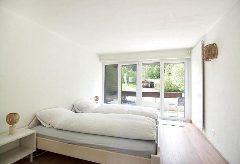 带1个卧室的带阳台的公寓, B&b Mont Crosin
