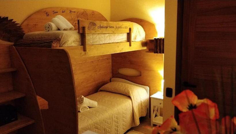 Standard room with outdoor bath, La Tana Del Riccio Bed & Breakfast