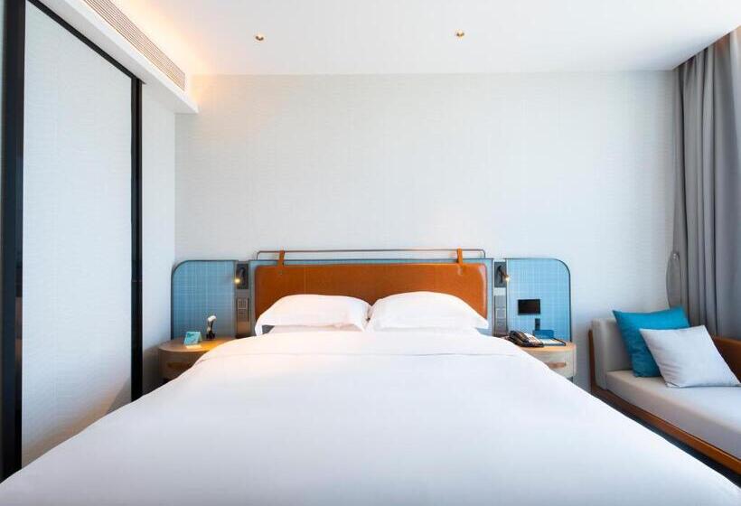 Номер Superior, Echarm Hotel   Wuhan Jingkai Yongwang Sports Center