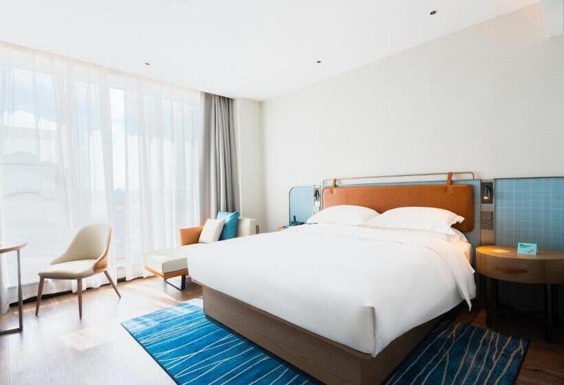 Номер Deluxe, Echarm Hotel   Wuhan Jingkai Yongwang Sports Center
