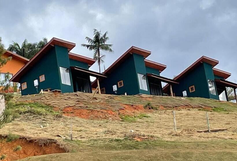 샬레, Altos Da Mantiqueira Com Banheira De Hidro E Linda Vista
