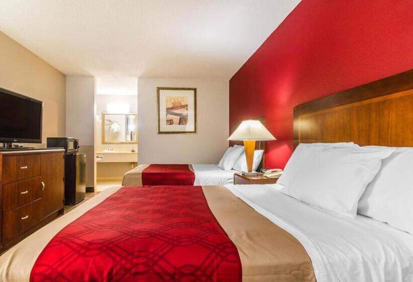 Standaardkamer met 2 Tweepersoonsbedden, Econo Lodge