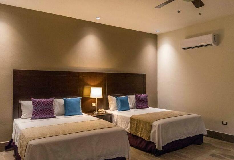 带2个双人床的标准工作室, Punto Madero Hotel & Plaza