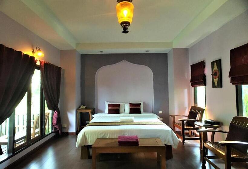 デラックスビラの１ベッドルーム, Baan Thai House