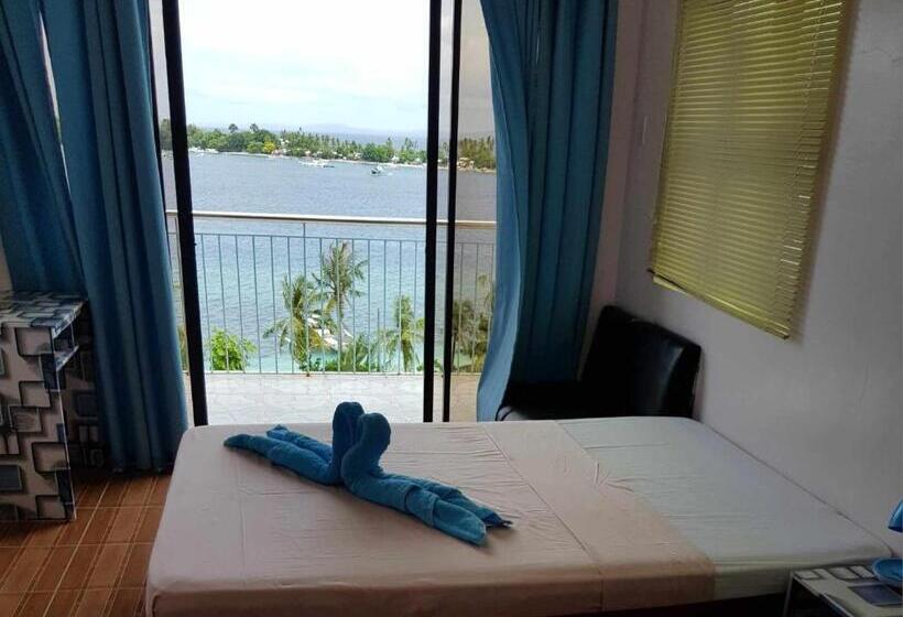 豪华海景房带阳台, Islandview Whitehouse   Camotes