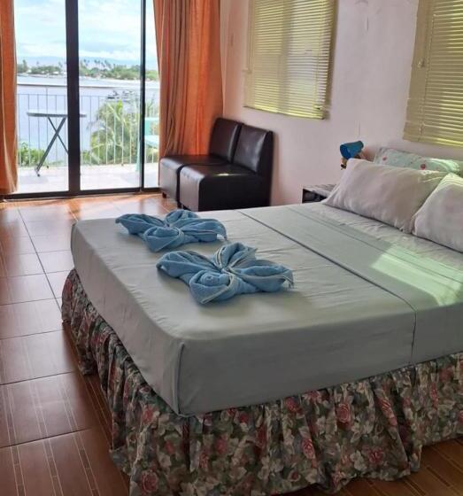 豪华海景房带阳台, Islandview Whitehouse   Camotes