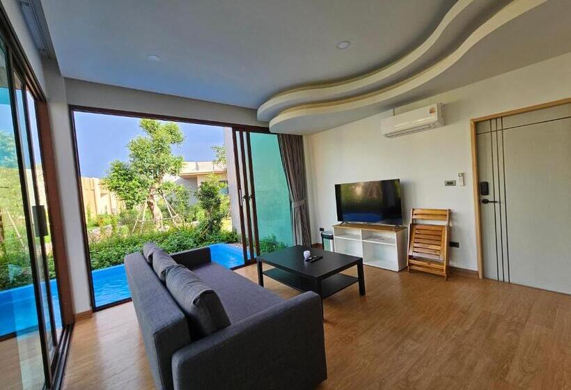 ویلای یک اتاق خوابه با استخر شنا, Sunrise Resort & Cafe   ซันไรส์ รีสอร์ท & คาเฟ่
