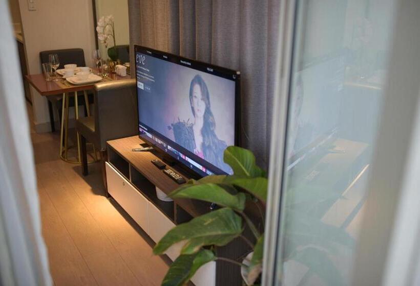 스탠다드 발코니 스튜디오, Bgc S Prime   Luxe Suite At Bonifacio Civic Center Tower