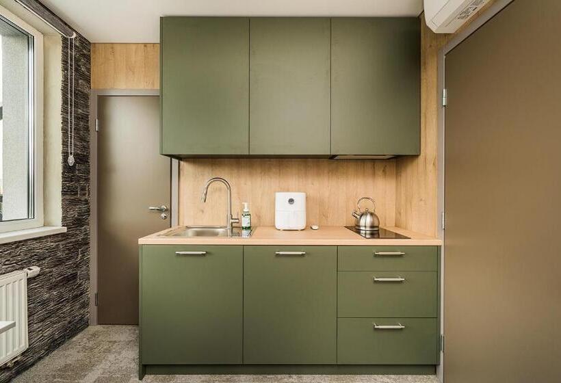 آپارتمان 1 خوابه, Zaliakalnio Terasos Apartamentai 2