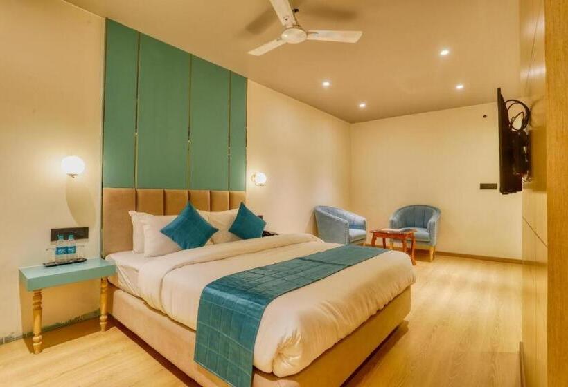 Номер Deluxe Кровать Кинг, Gloab Residency Near Delhi Airport