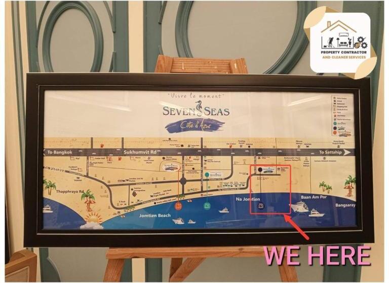 آپارتمان 1 خوابه با چشم‌انداز استخر, Seven Sea Cote D Azur Onsen & Jacuzzi ห้องพักรายวัน