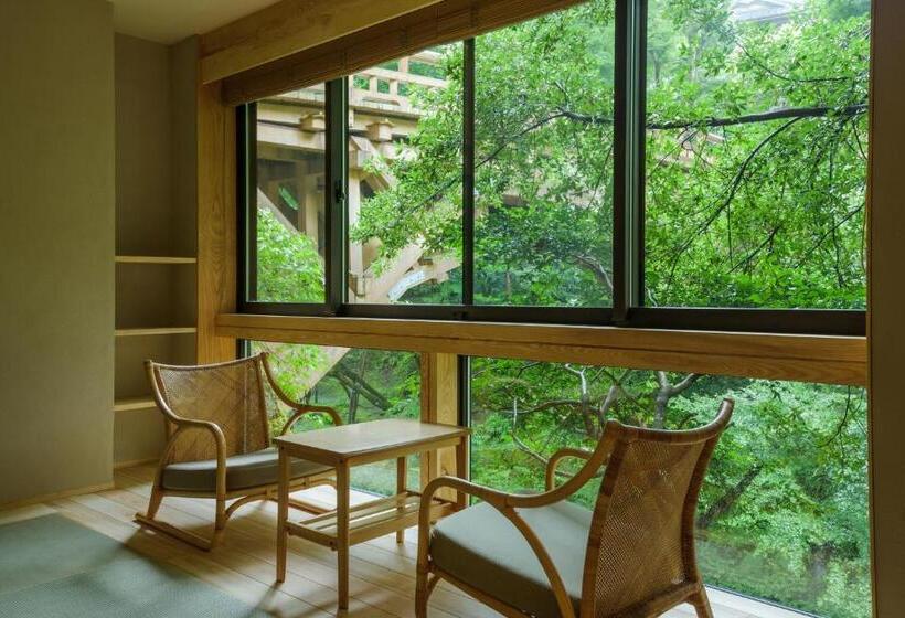 Standard room with outdoor bath, Koorogirou