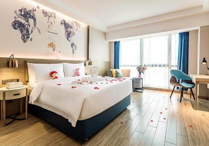 Номер Стандарт Вид на Город, Kyriad Marvelous Hotel Shenzhen Linheng Plaza Liuyue Subway Station